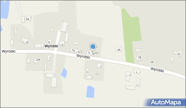 Wyrobki, Wyrobki, 4, mapa Wyrobki