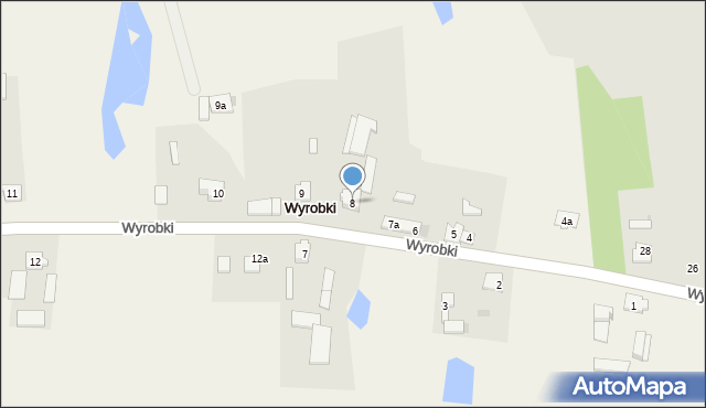 Wyrobki, Wyrobki, 8, mapa Wyrobki