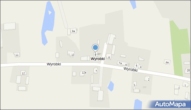 Wyrobki, Wyrobki, 9, mapa Wyrobki