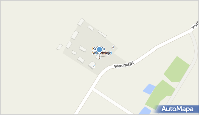 Wyromiejki, Wyromiejki, 3, mapa Wyromiejki