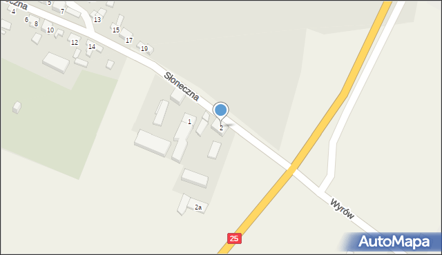 Wyrów, Wyrów, 2, mapa Wyrów