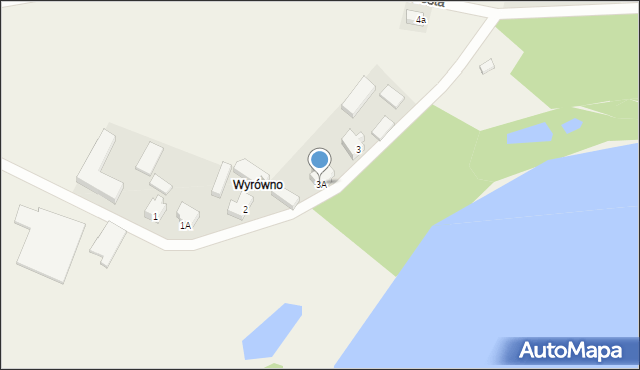 Wyrówno, Wyrówno, 3A, mapa Wyrówno