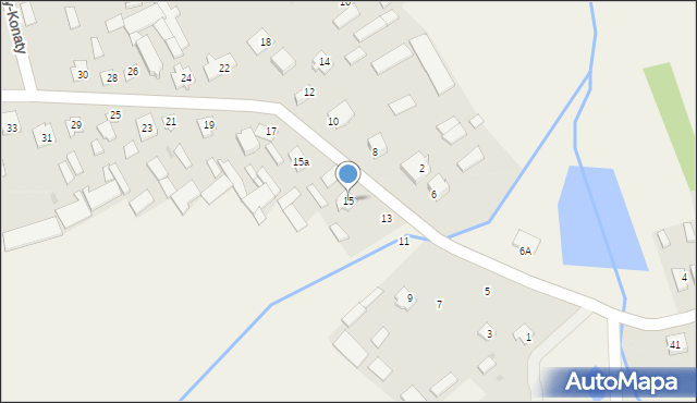 Wyrozęby-Konaty, Wyrozęby-Konaty, 15, mapa Wyrozęby-Konaty