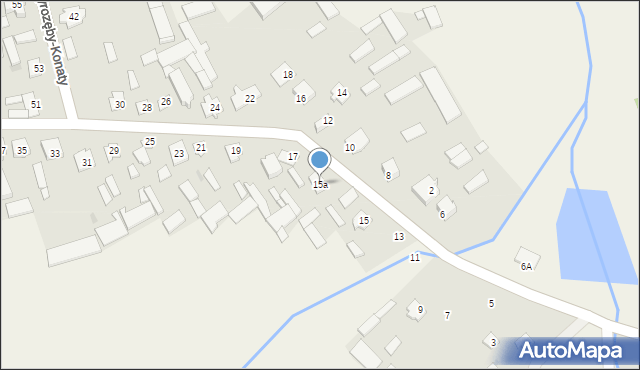 Wyrozęby-Konaty, Wyrozęby-Konaty, 15a, mapa Wyrozęby-Konaty