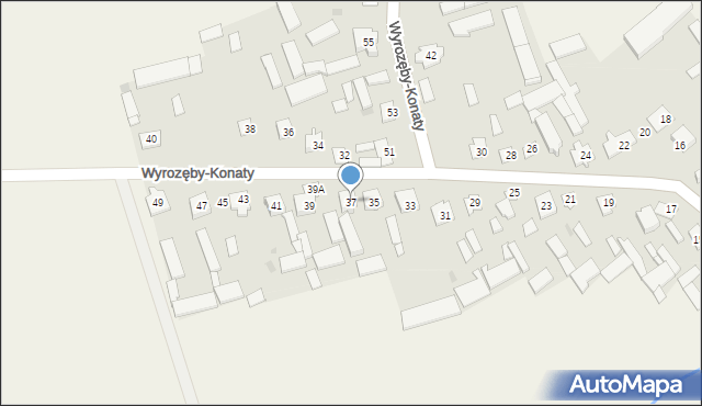 Wyrozęby-Konaty, Wyrozęby-Konaty, 37, mapa Wyrozęby-Konaty