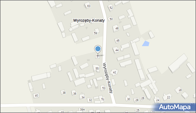 Wyrozęby-Konaty, Wyrozęby-Konaty, 57, mapa Wyrozęby-Konaty