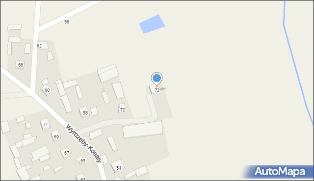 Wyrozęby-Konaty, Wyrozęby-Konaty, 72, mapa Wyrozęby-Konaty