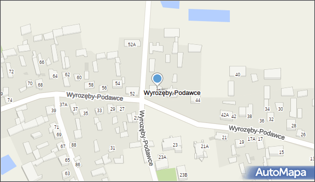 Wyrozęby-Podawce, Wyrozęby-Podawce, 48, mapa Wyrozęby-Podawce