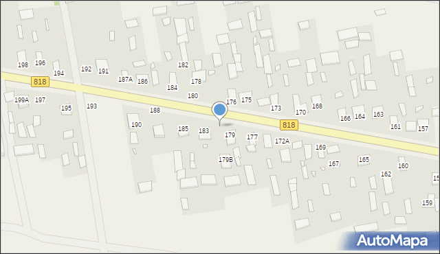 Wyryki-Połód, Wyryki-Połód, 181, mapa Wyryki-Połód