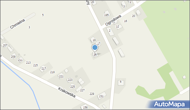 Wysiołek Luborzycki, Wysiołek Luborzycki, 145, mapa Wysiołek Luborzycki