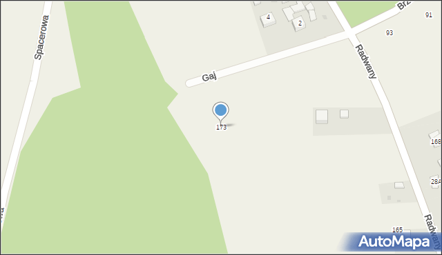 Wysiołek Luborzycki, Wysiołek Luborzycki, 218, mapa Wysiołek Luborzycki