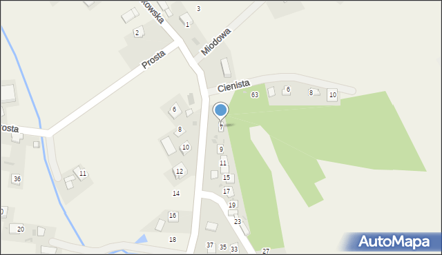 Wysiołek Luborzycki, Wysiołek Luborzycki, 64, mapa Wysiołek Luborzycki