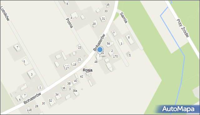 Wysiołek Luborzycki, Wysiołek Luborzycki, 99, mapa Wysiołek Luborzycki