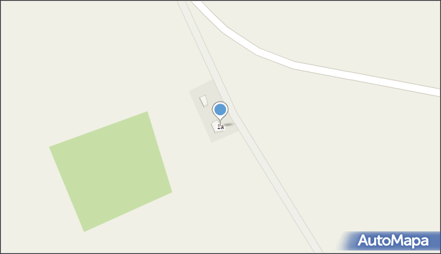 Wysocko, Wysocko, 1a, mapa Wysocko