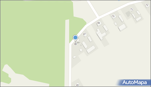 Wysoczyn, Wysoczyn, 68, mapa Wysoczyn