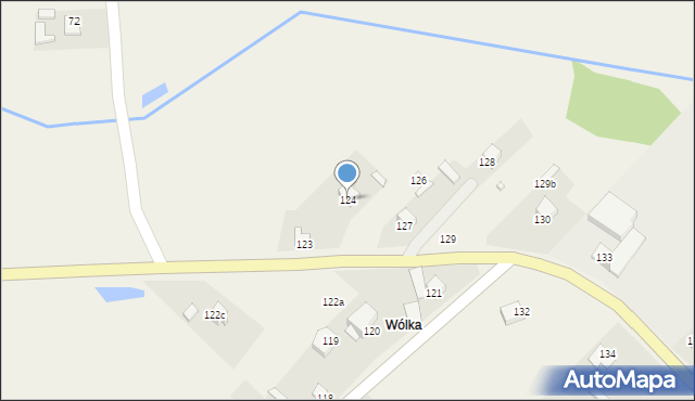 Wysokie, Wysokie, 124, mapa Wysokie