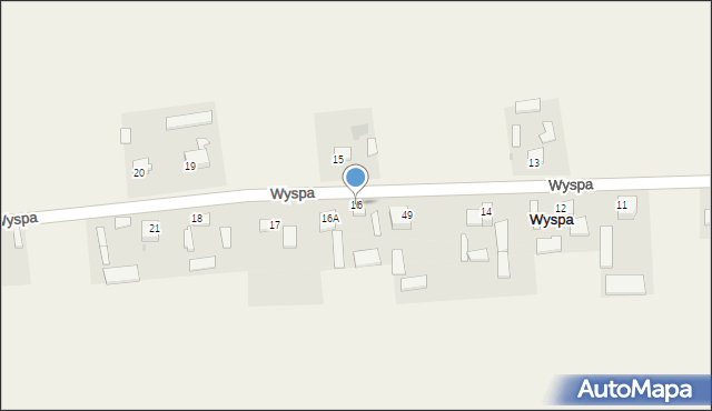 Wyspa, Wyspa, 16, mapa Wyspa