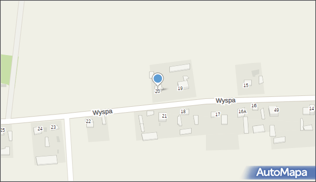 Wyspa, Wyspa, 20, mapa Wyspa