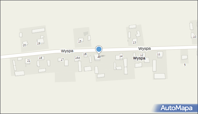 Wyspa, Wyspa, 49, mapa Wyspa