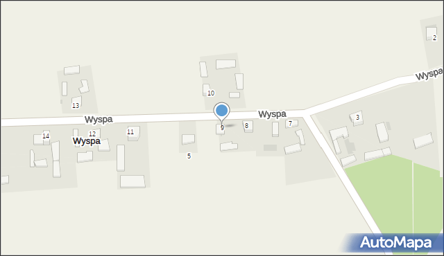 Wyspa, Wyspa, 9, mapa Wyspa