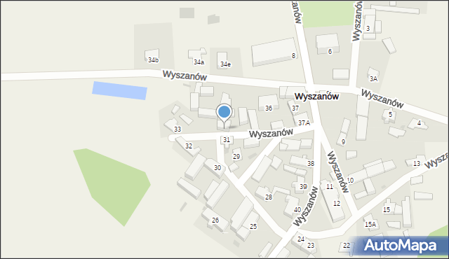 Wyszanów, Wyszanów, 35, mapa Wyszanów