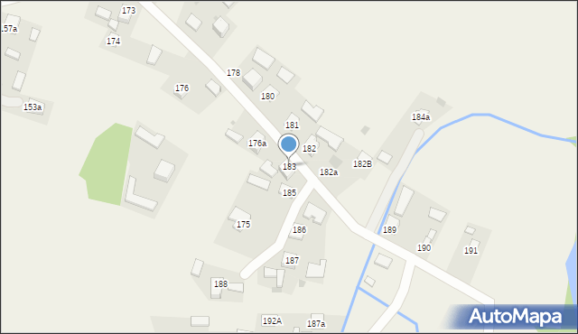 Wyszatyce, Wyszatyce, 183, mapa Wyszatyce