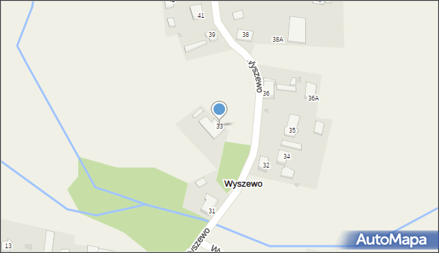 Wyszewo, Wyszewo, 33, mapa Wyszewo