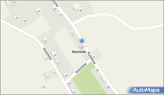 Wyszków, Wyszków, 52, mapa Wyszków