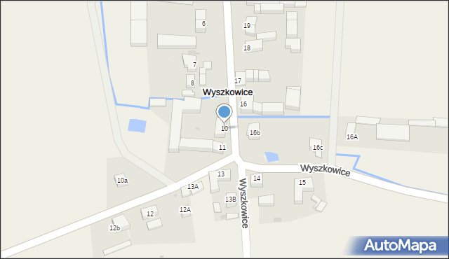 Wyszkowice, Wyszkowice, 10, mapa Wyszkowice