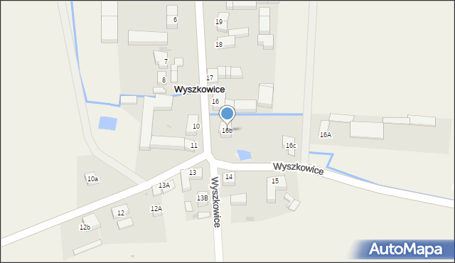 Wyszkowice, Wyszkowice, 16b, mapa Wyszkowice