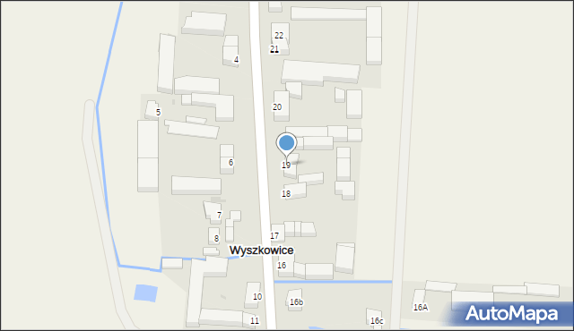 Wyszkowice, Wyszkowice, 19, mapa Wyszkowice