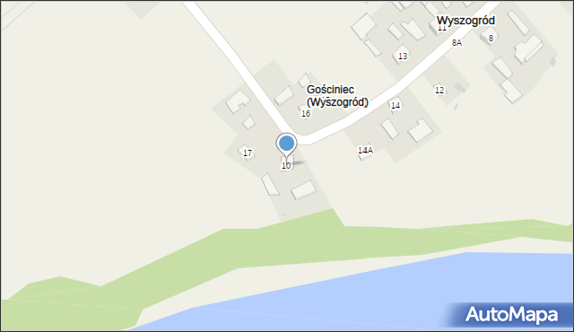 Wyszogród, Wyszogród, 10, mapa Wyszogród