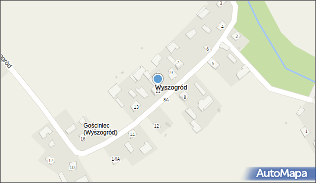 Wyszogród, Wyszogród, 11, mapa Wyszogród