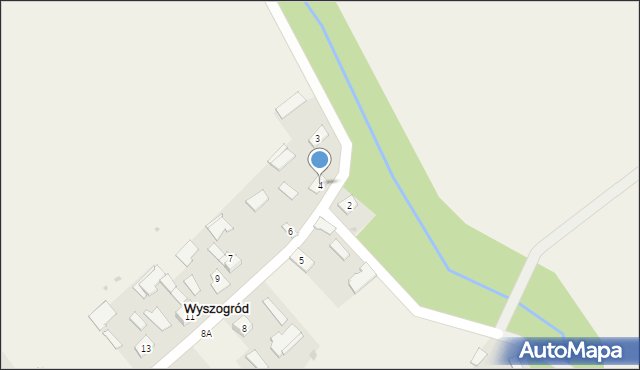 Wyszogród, Wyszogród, 4, mapa Wyszogród