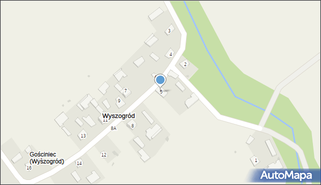 Wyszogród, Wyszogród, 5, mapa Wyszogród