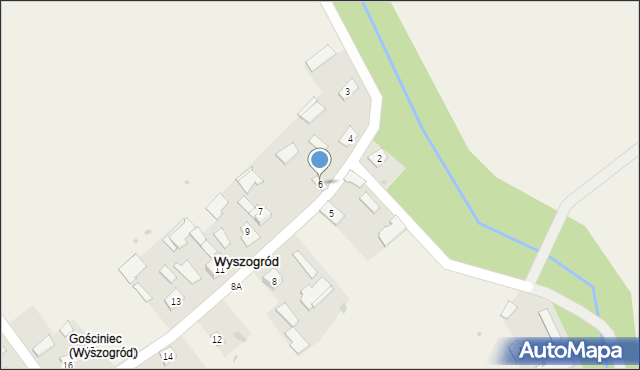 Wyszogród, Wyszogród, 6, mapa Wyszogród