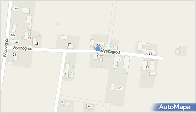 Wyszogród, Wyszogród, 11, mapa Wyszogród