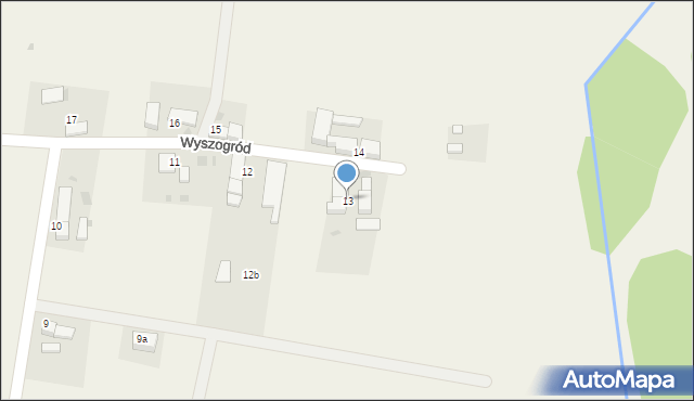 Wyszogród, Wyszogród, 13, mapa Wyszogród