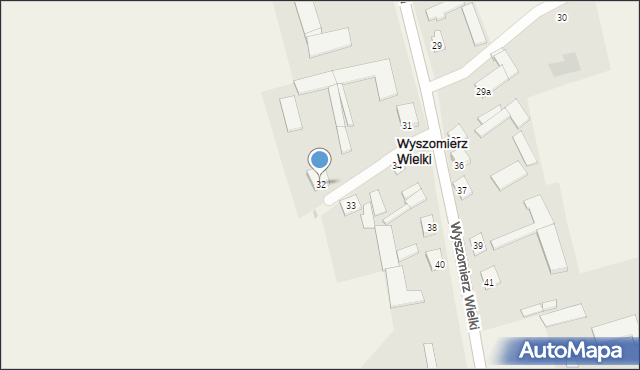 Wyszomierz Wielki, Wyszomierz Wielki, 32, mapa Wyszomierz Wielki