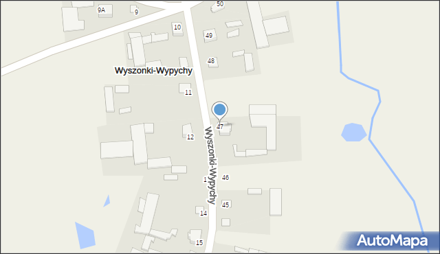 Wyszonki-Wypychy, Wyszonki-Wypychy, 47, mapa Wyszonki-Wypychy