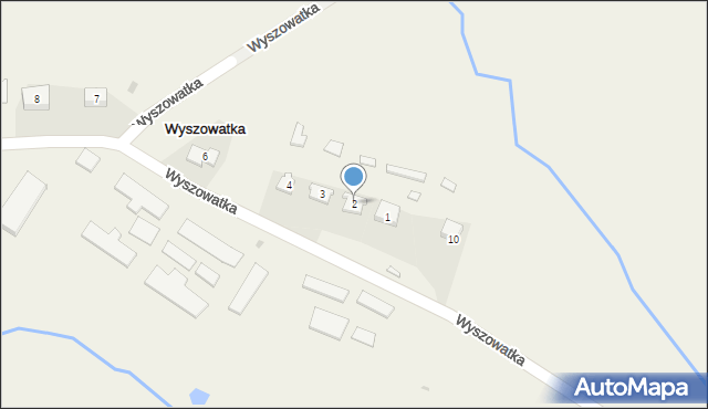 Wyszowatka, Wyszowatka, 2, mapa Wyszowatka