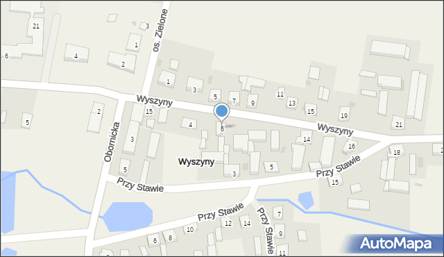 Wyszyny, Wyszyny, 27, mapa Wyszyny