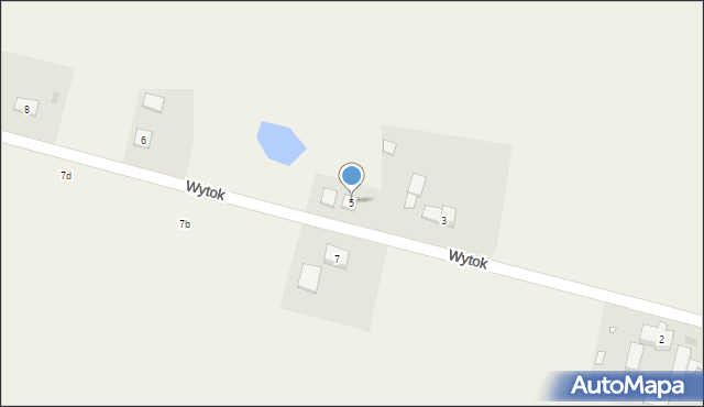 Wytok, Wytok, 5, mapa Wytok