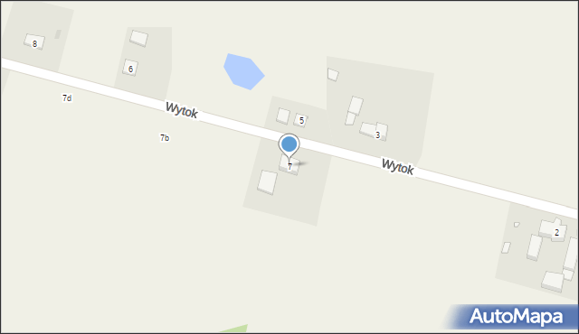 Wytok, Wytok, 7, mapa Wytok