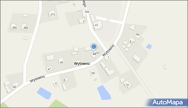 Wytowno, Wytowno, 44, mapa Wytowno