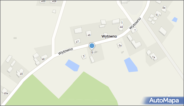 Wytowno, Wytowno, 6, mapa Wytowno