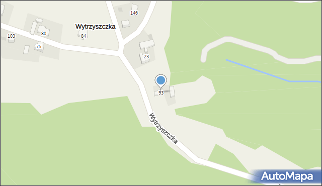 Wytrzyszczka, Wytrzyszczka, 53, mapa Wytrzyszczka