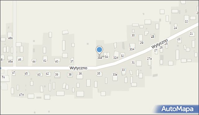 Wytyczno, Wytyczno, 34a, mapa Wytyczno