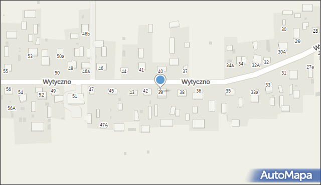 Wytyczno, Wytyczno, 39, mapa Wytyczno