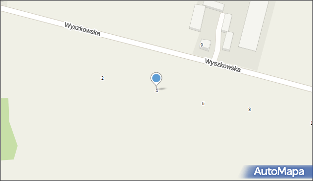 Zatory, Wyszkowska, 4, mapa Zatory